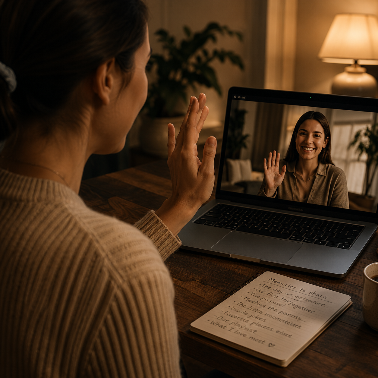 Story Discovery — guided conversations with the artist