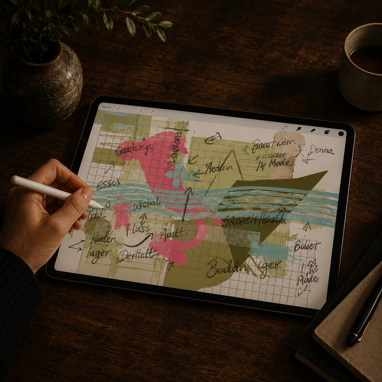 Artistic Translation — creating your abstract artwork