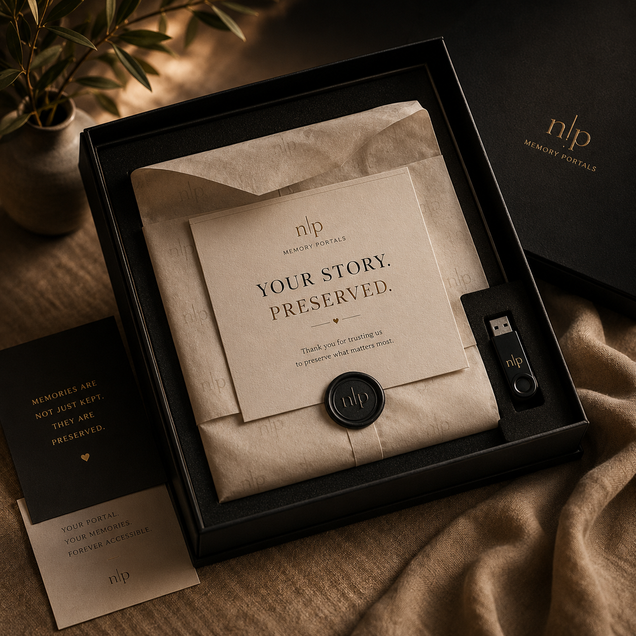 Craft & Delivery — your Memory Portal arrives